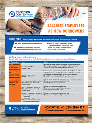 Brochure Design by Masha K for PrecisionContent.com  | Design: #6173711