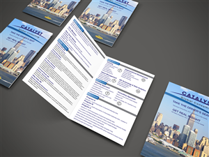 Diseño de Brochure por Einder para Catalyst Global Consulting | Diseño: #6180758