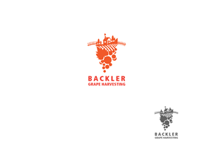 Logo Design by benito for BACKLER Grape Harvesting Contractors | Design #6143460