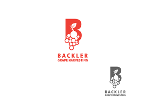 Logo Design by benito for BACKLER Grape Harvesting Contractors | Design: #6143678
