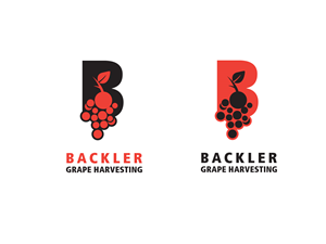 Logo Design by benito for BACKLER Grape Harvesting Contractors | Design: #6171837