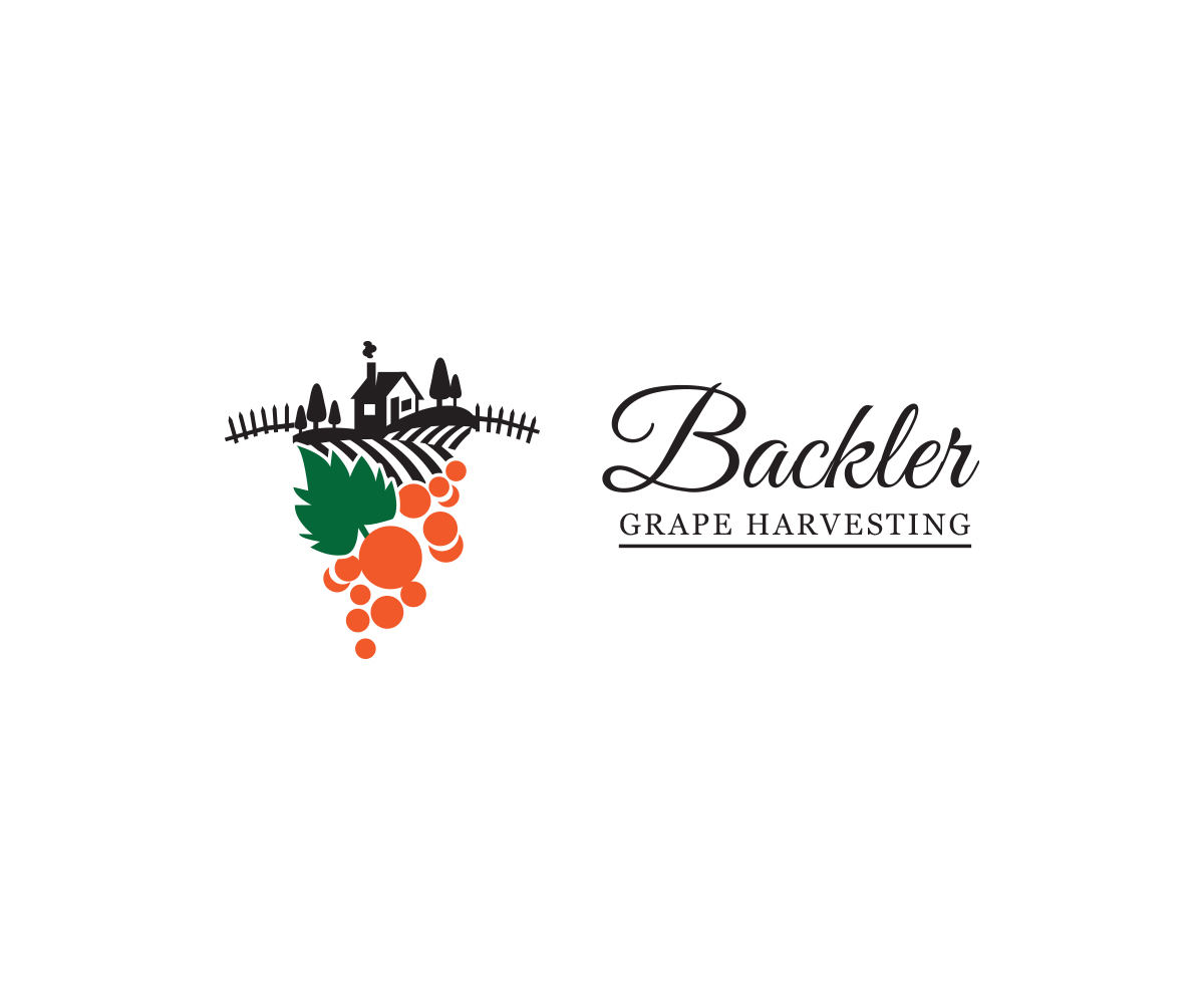 Diseño de Logo por benito para BACKLER Grape Harvesting Contractors | Diseño #6316536