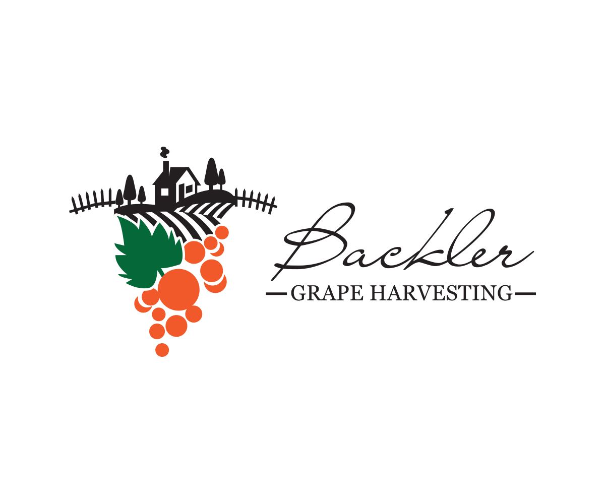 Logo Design by benito for BACKLER Grape Harvesting Contractors | Design #6408138