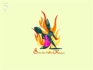 Logo-Design von sakshiparasher für Some Like it HOT in the Kitchen | Design #1644051
