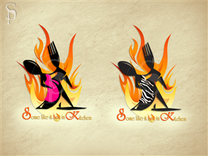 Logo-Design von sakshiparasher für Some Like it HOT in the Kitchen | Design: #1651253