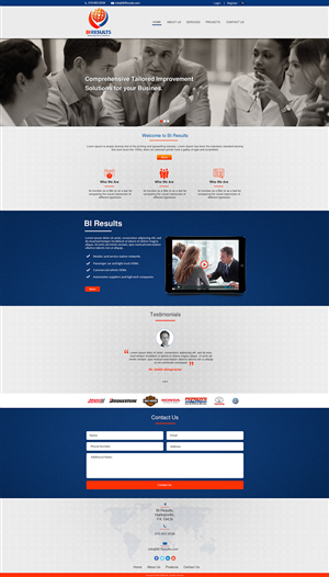Web Design par Wings on web pour ce projet | Design : #6166272