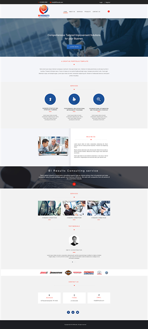 Web Design par Wings on web pour ce projet | Design : #6166285