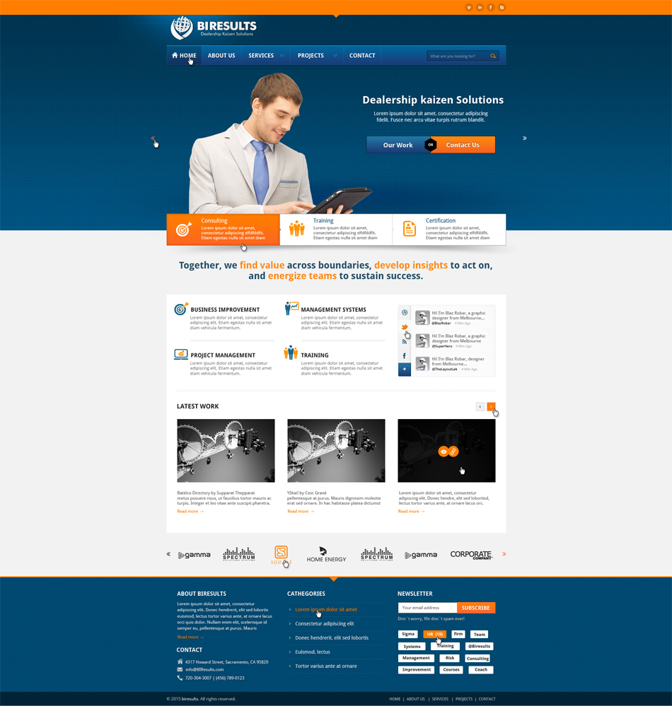 Diseño Web por Messaoudi Wissem para este proyecto | Diseño #6187904