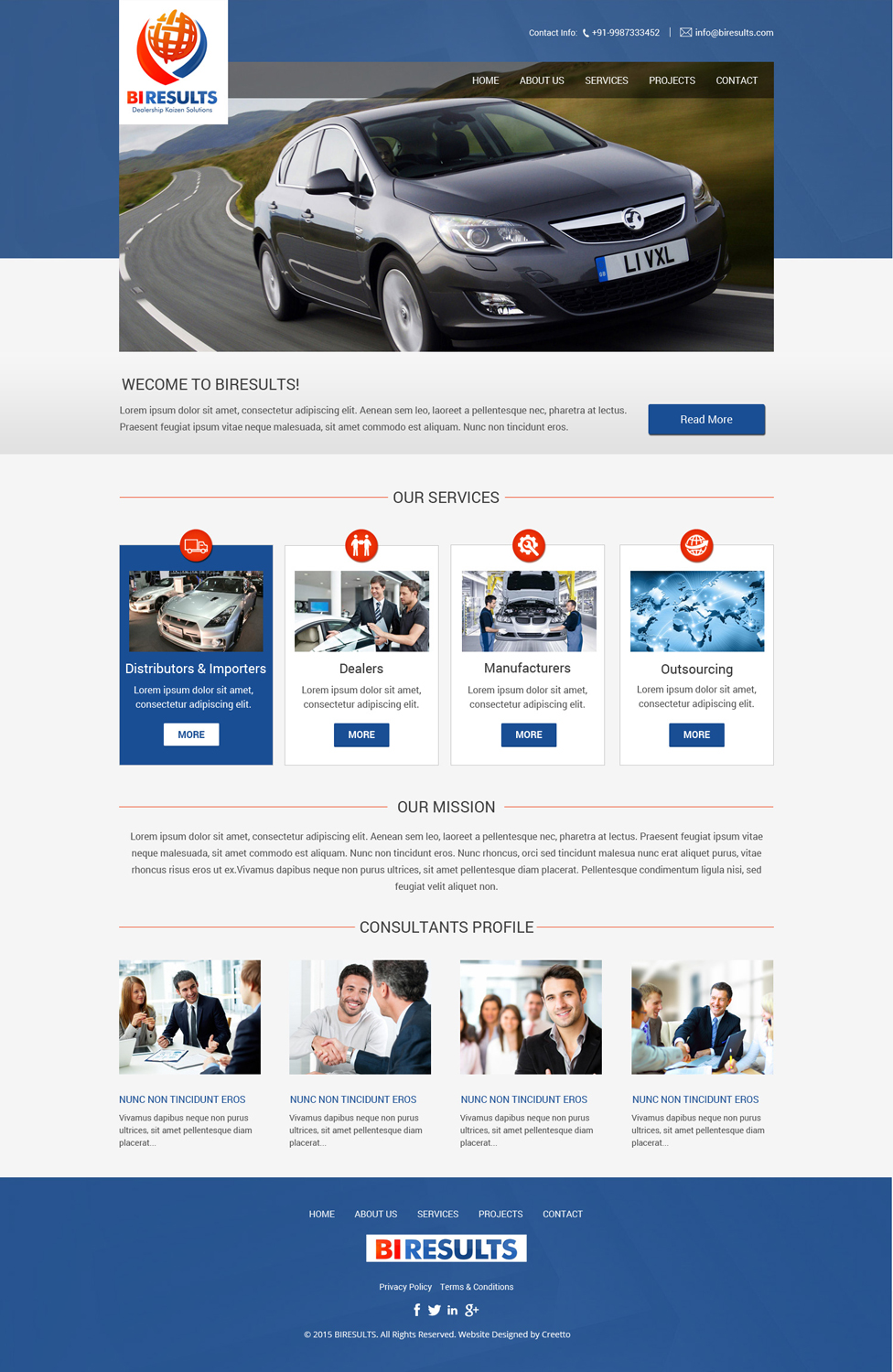 Web Design by KAMIL for this project | Design #6158482
