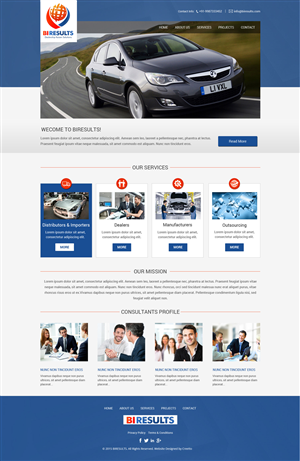 Web Design by KAMIL for this project | Design: #6158482
