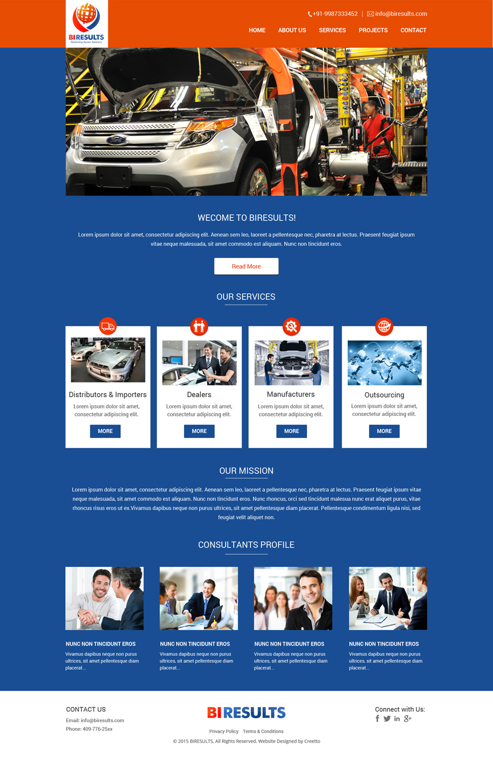 Web Design by KAMIL for this project | Design #6178008
