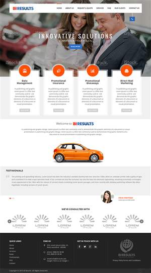 Web Design by RupalTechno for this project | Design: #6171551