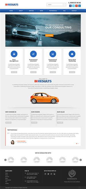 Web Design by RupalTechno for this project | Design: #6171816