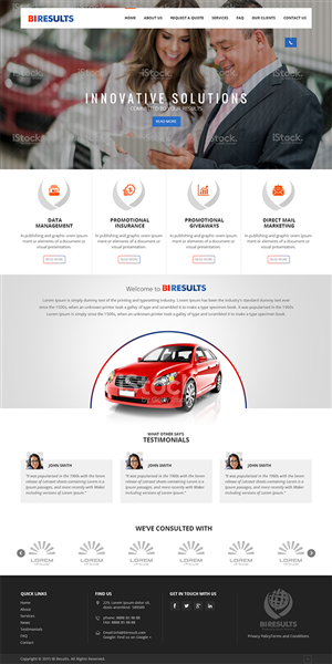 Web Design by RupalTechno for this project | Design: #6205643