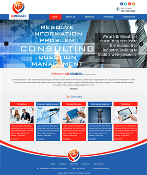 Web Design par HarmiDesigning pour ce projet | Design : #6158944