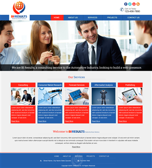 Web Design by harmi_199 for this project | Design: #6158991
