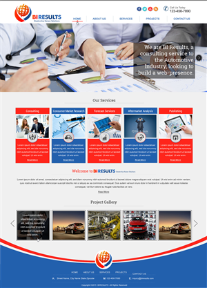 Web Design by harmi_199 for this project | Design: #6168193