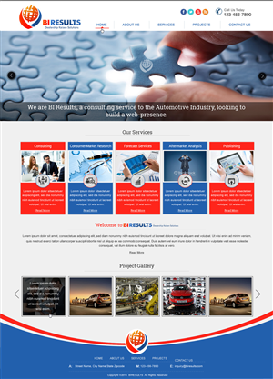 Web Design by harmi_199 for this project | Design: #6168199