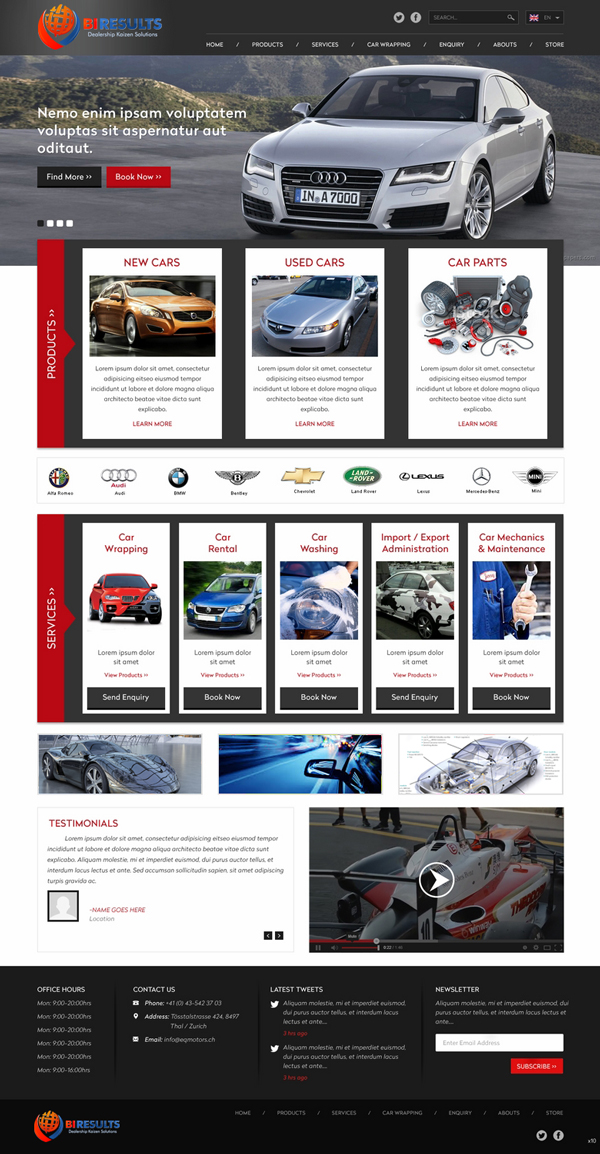 Web Design par saroshdurrani pour ce projet | Design #6163195