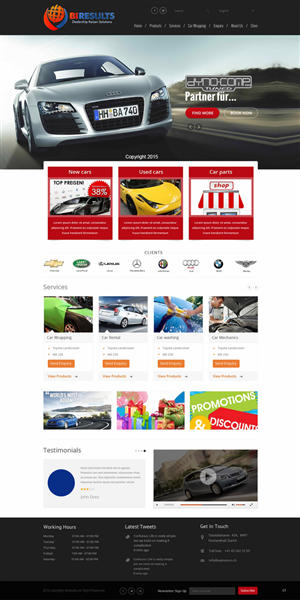 Web Design by saroshdurrani for this project | Design: #6163315