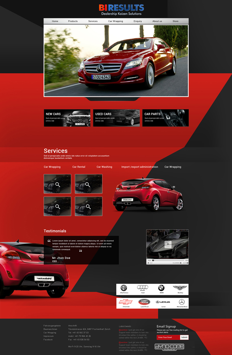 Web Design by saroshdurrani for this project | Design #6163462