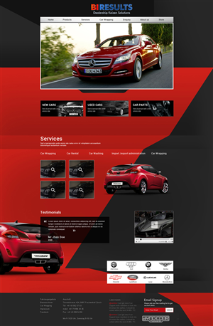 Web Design by saroshdurrani for this project | Design: #6163462