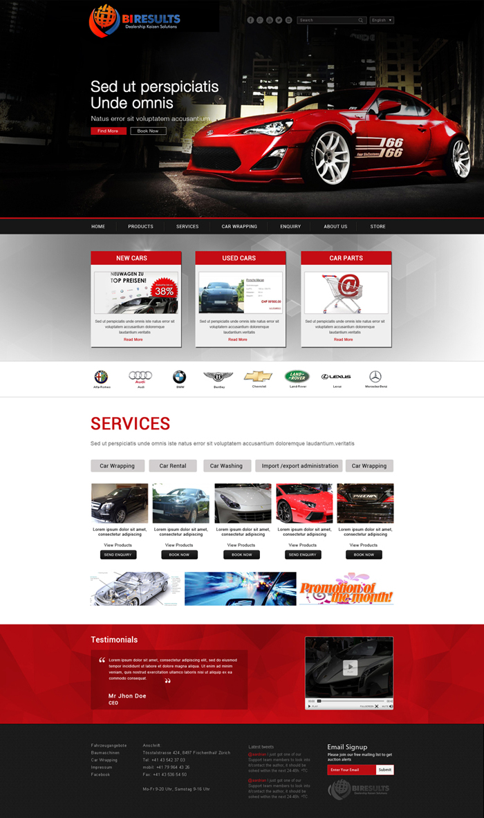 Web Design par saroshdurrani pour ce projet | Design #6163506