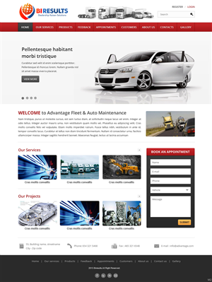 Web Design by saroshdurrani for this project | Design: #6182641