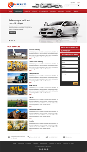 Web Design by saroshdurrani for this project | Design: #6182705