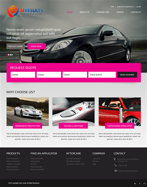 Web Design by saroshdurrani for this project | Design: #6182734