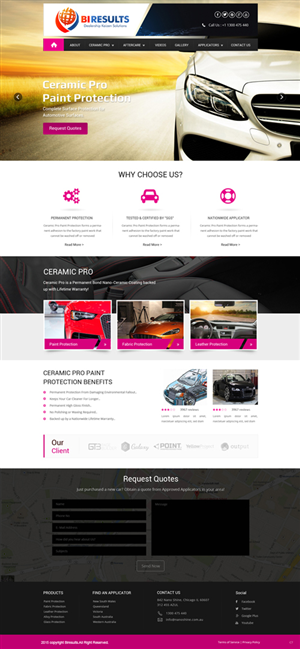 Web Design by saroshdurrani for this project | Design: #6182790