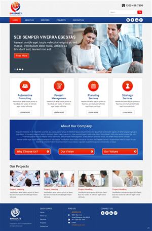 Web Design by pb for this project | Design: #6182801