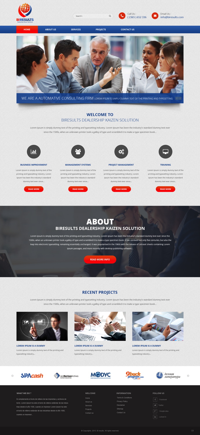 Web Design by pb for this project | Design #6182810