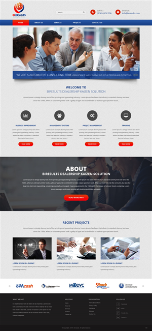 Web Design by pb for this project | Design: #6182810