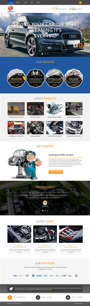 Web Design par iLibart pour ce projet | Design : #6155559