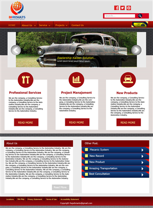 Web Design by fwpebrianto for this project | Design: #6170363