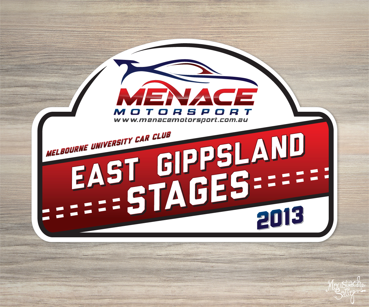 Sticker Design by Madge for Menace Motorsport | Design #1643937