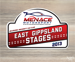 Sticker Design by Madge for Menace Motorsport | Design: #1643937