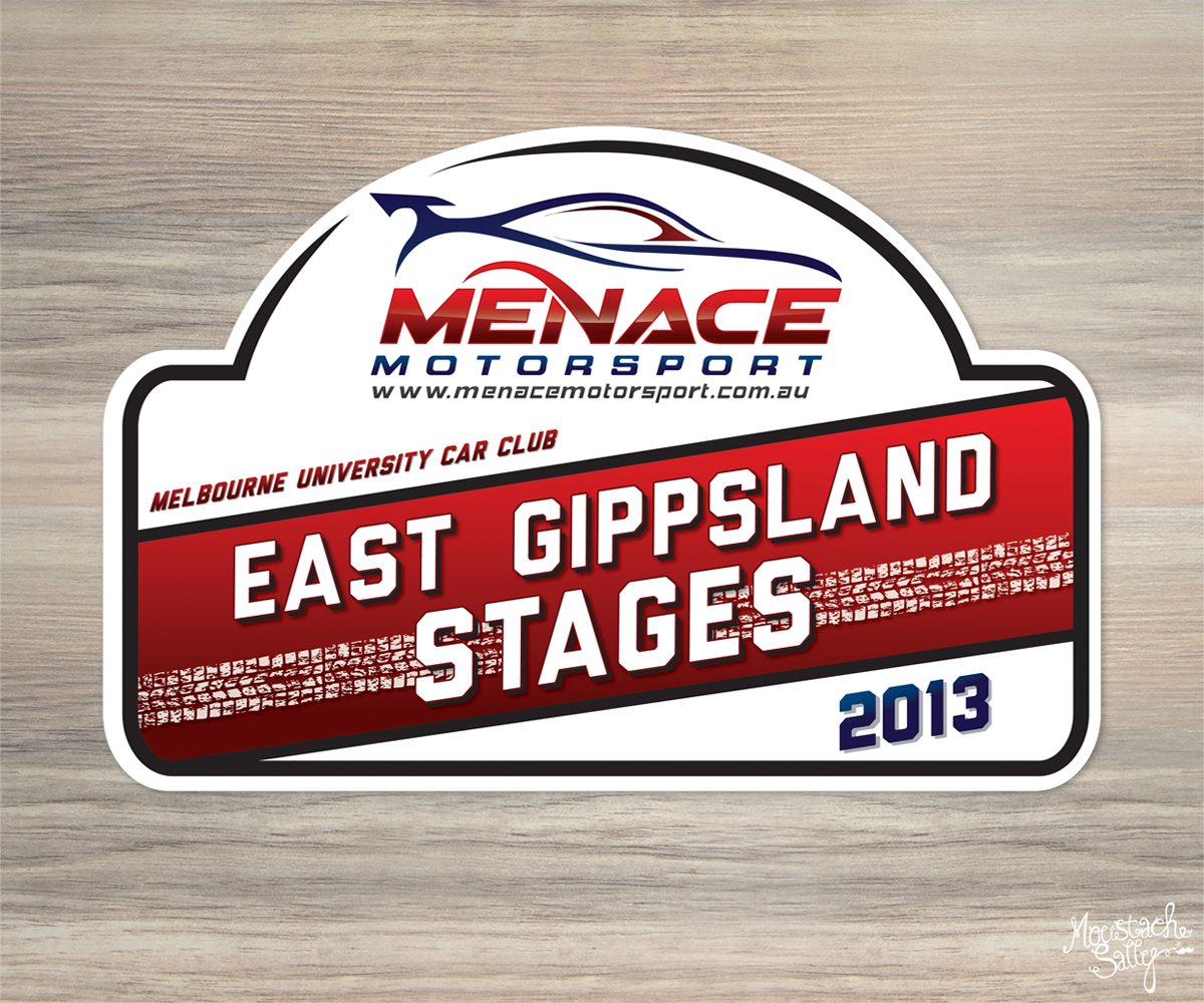 Sticker Design by Madge for Menace Motorsport | Design #1646083