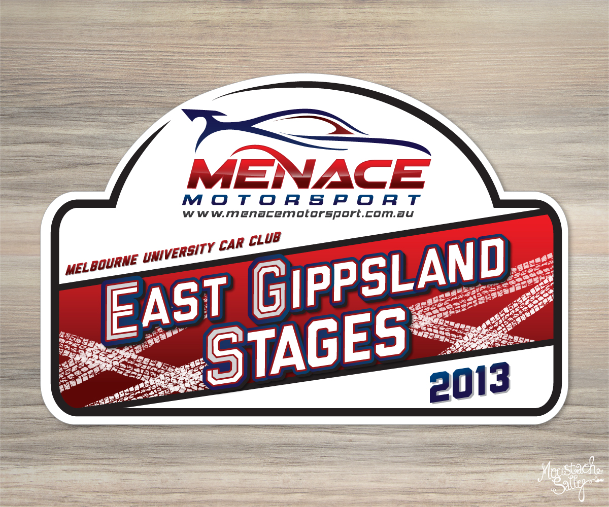 Sticker Design by Madge for Menace Motorsport | Design #1646931