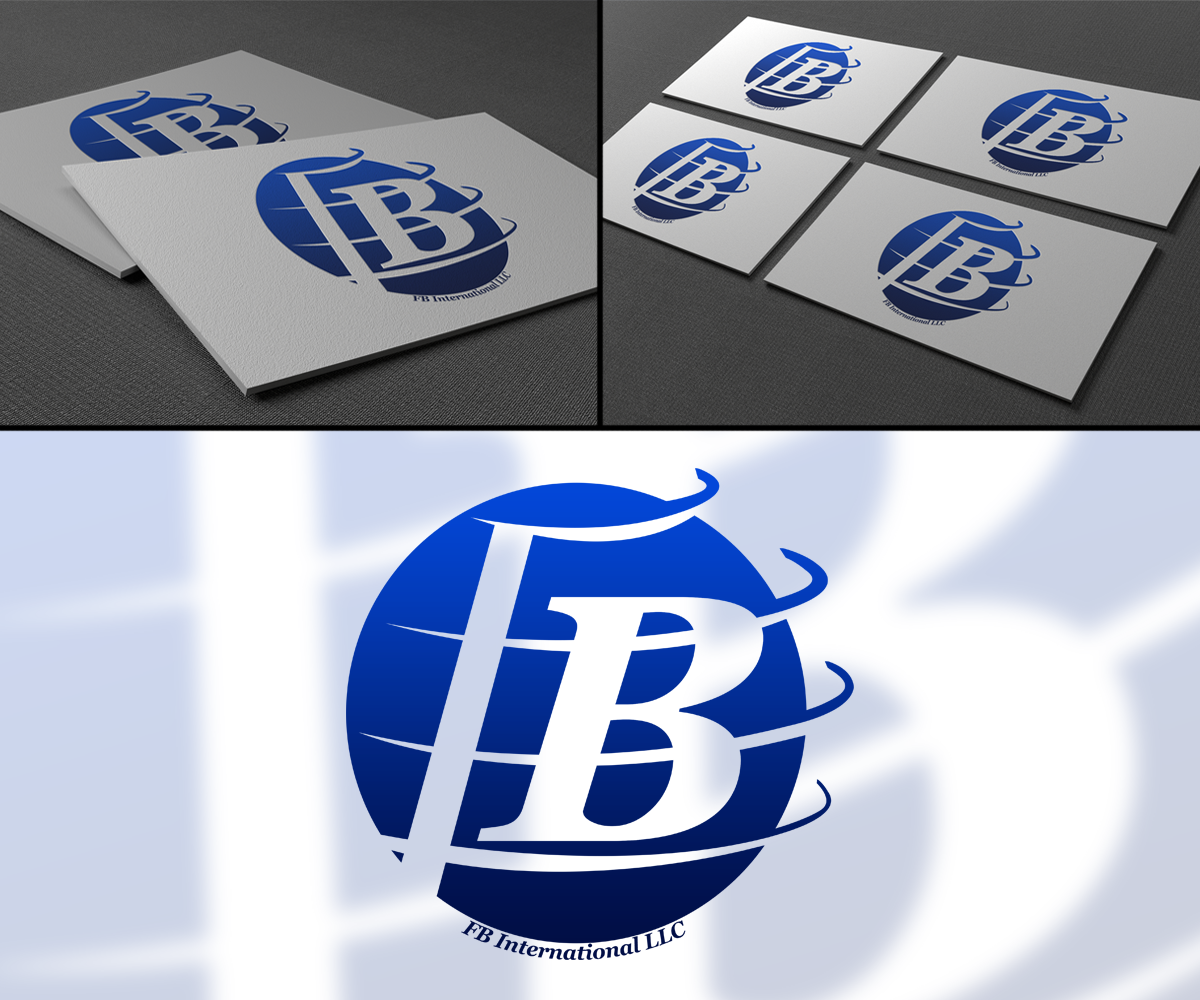 Logo Design by Adam Phillips for FB International LLC | Design #6149291