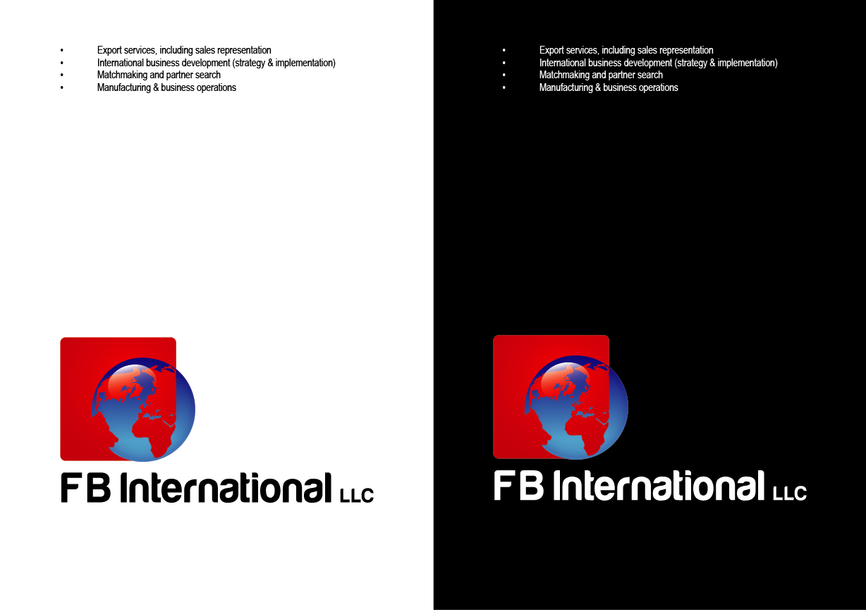 Logo Design by mosu for FB International LLC | Design #6159763