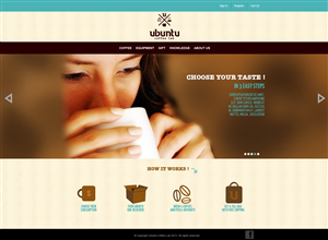 Web-Design von artistraman für My Coffee Box | Design: #1719037