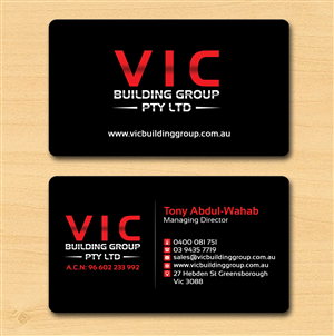 Design de Carte de Visite par Lanka Ama pour Hemroc Construction Pty Ltd | Design : #6163635