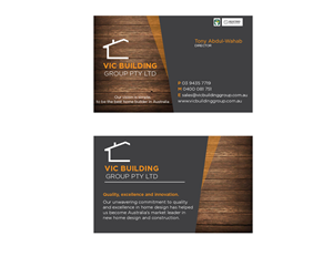 Business Card Design by Damian Royle for Hemroc Construction Pty Ltd | Design #6150665