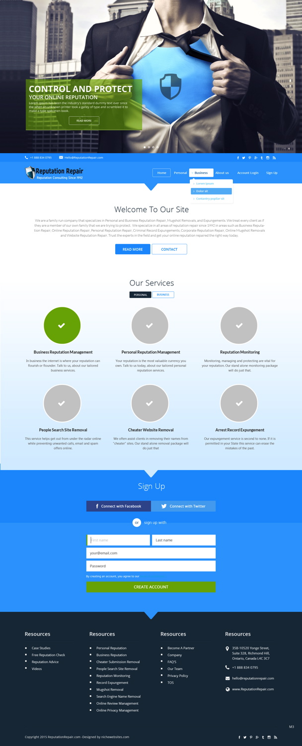Web Design by pb for Webcorp - DNF | Design #6197003