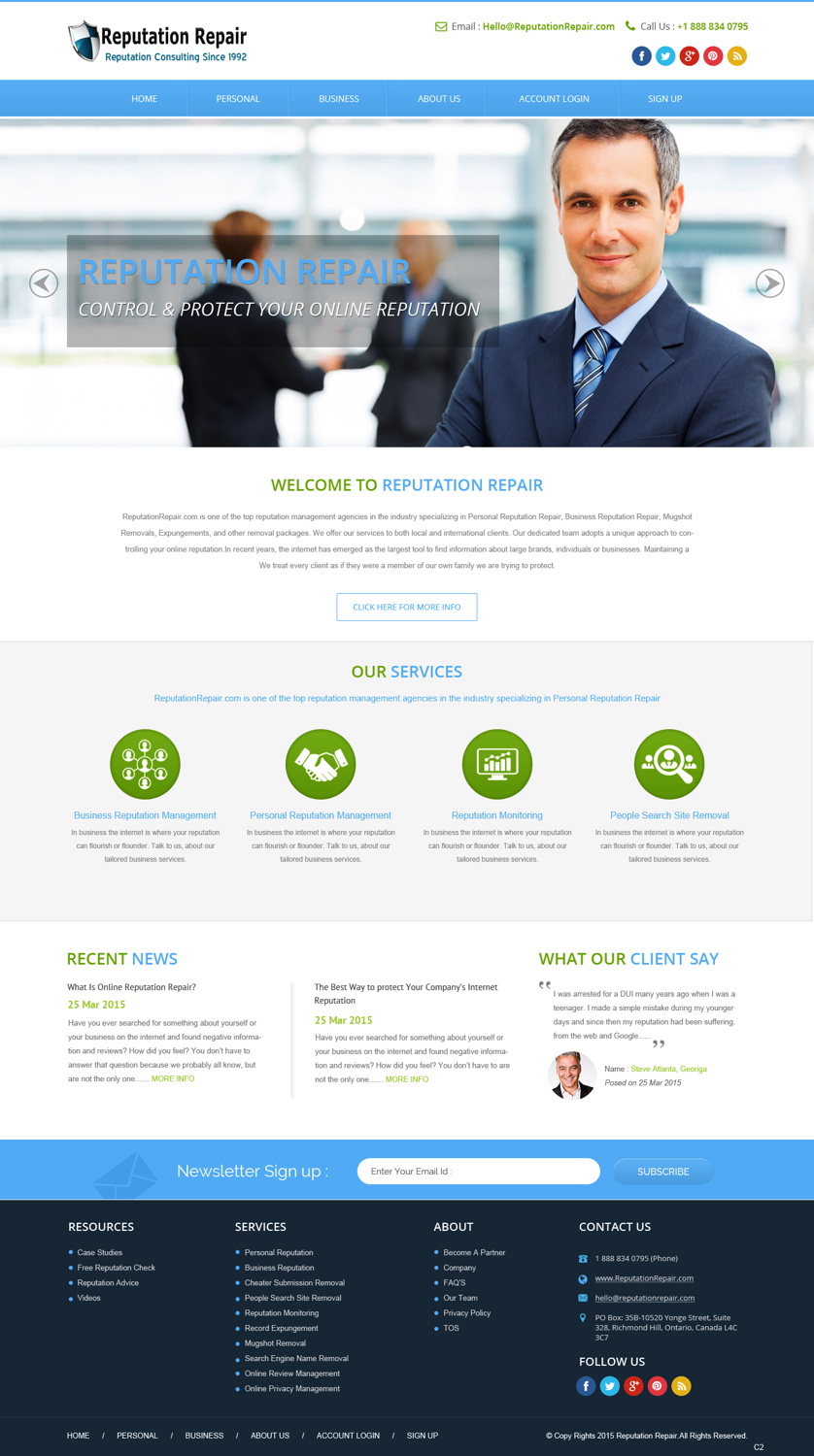 Web Design by pb for Webcorp - DNF | Design #6197007
