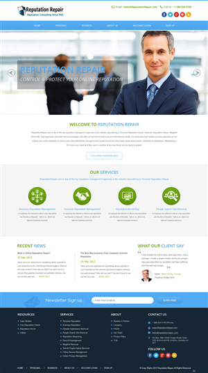 Web Design par pb pour Webcorp - DNF | Design : #6197007