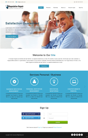 Web Design par pb pour Webcorp - DNF | Design : #6197009