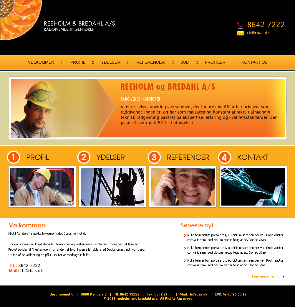 Web Design by Expert Designer for Catillo Aps | Design #334956